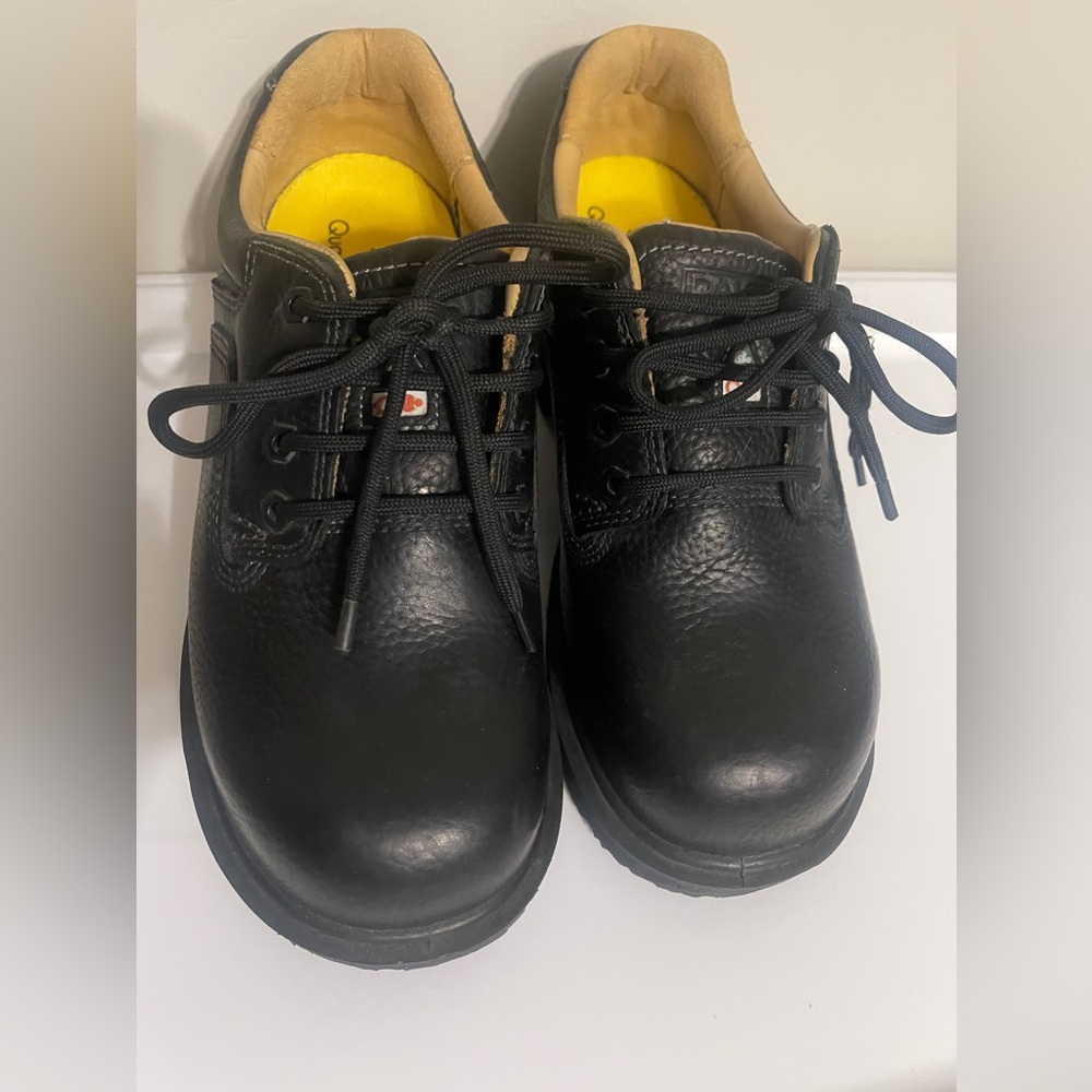 New Dakota WorkPro Series Men's Aluminum Toe Oxford Safety Shoes - Black size 9W